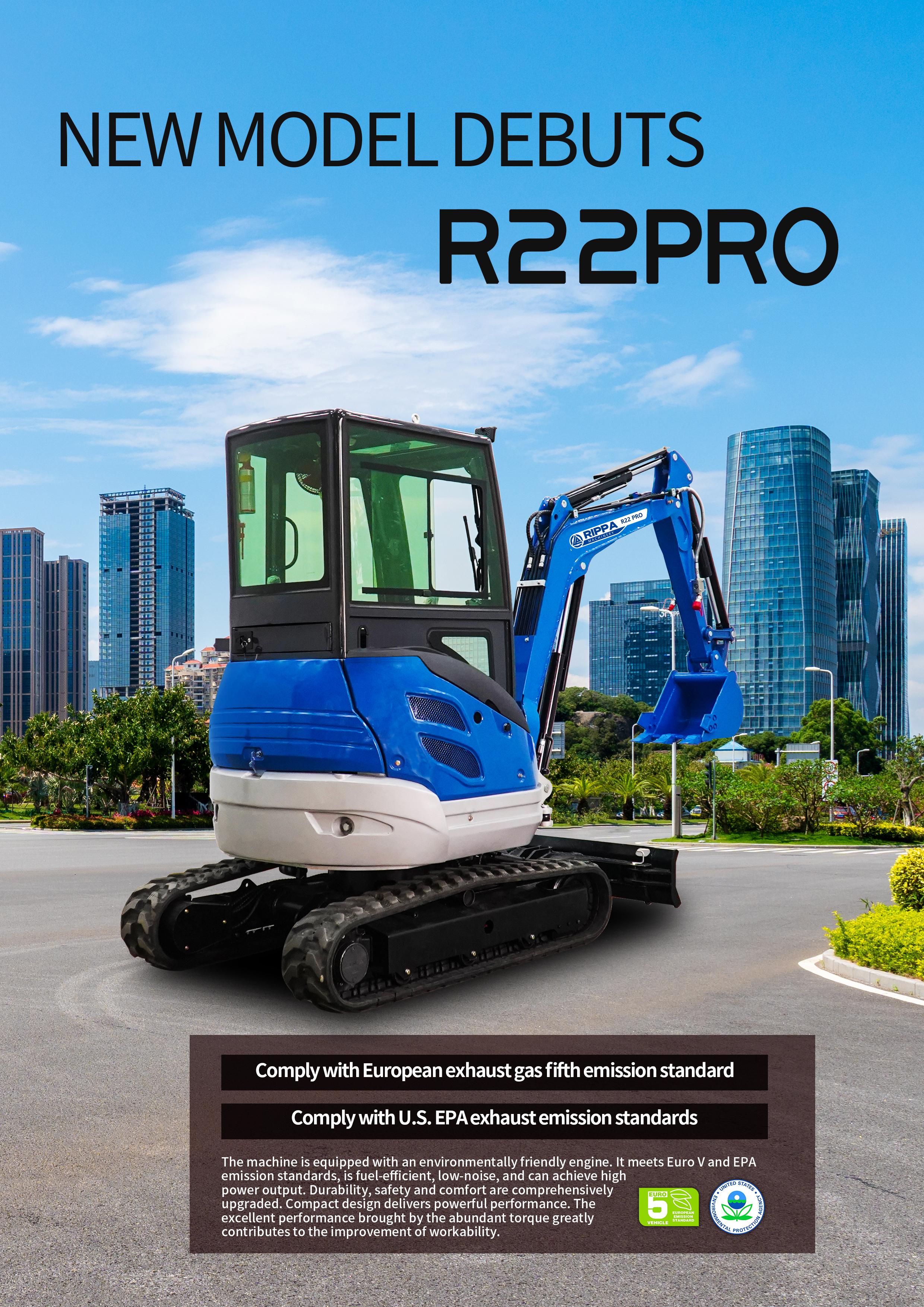R22 PRO Mini Excavator
